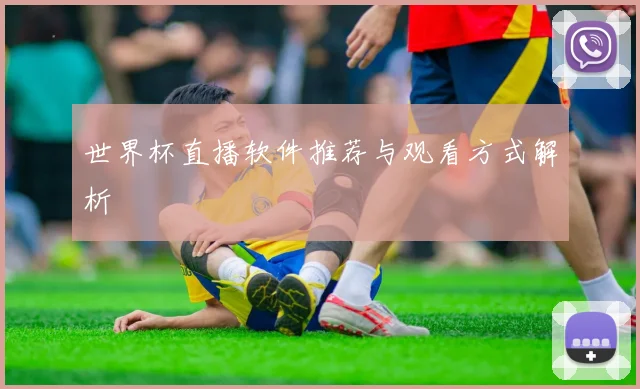 世界杯直播软件推荐与观看方式解析
